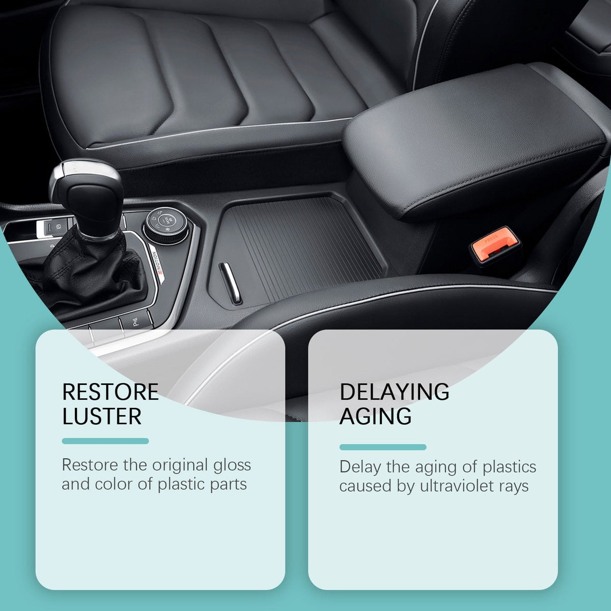 Vehicle Interior Plastic Cleaner & Conditioner, Plastic Clarify For Cars